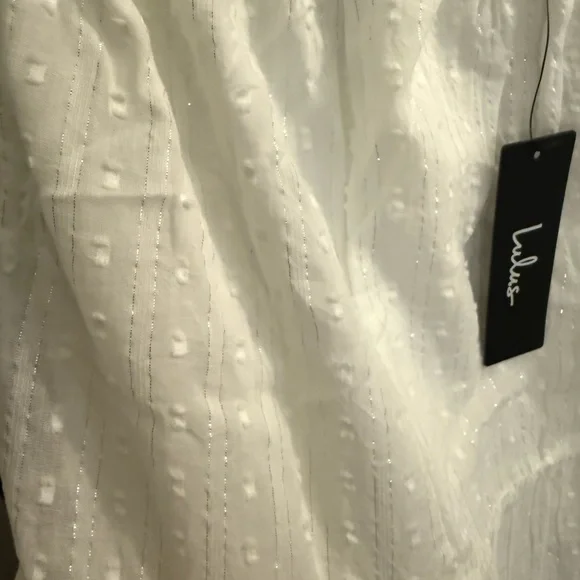 Lulu's White Midi Dress - Picture 4 of 6